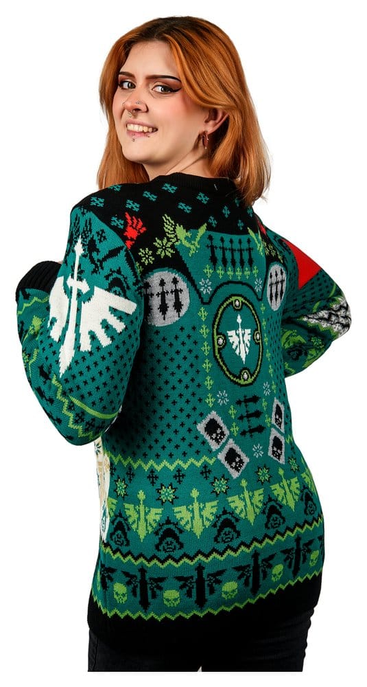 Warhammer 40,000 Christmas Pullover Dark Angels Größe XL - Preorder - ETA: 26.10.2026