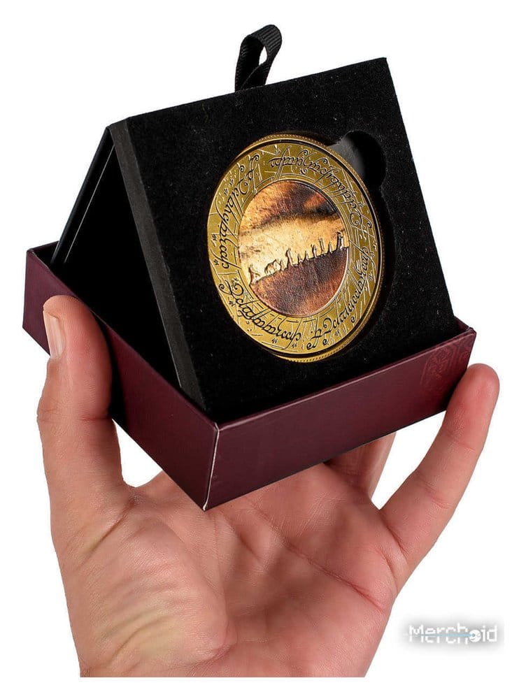 Herr der Ringe Münze mit Display-Ständer Die Gefährten - Preorder - ETA: 26.10.2026