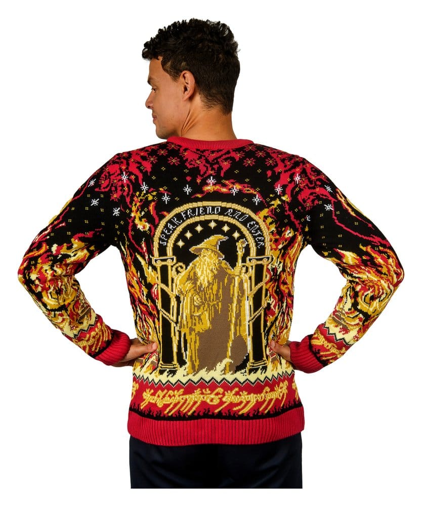 Der Herr der Ringe Christmas Pullover Balrog Größe XXL - Preorder - ETA: 26.10.2026