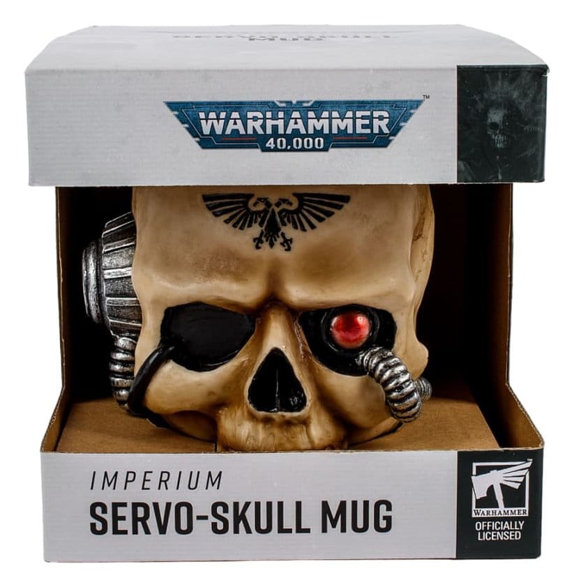 Warhammer 40,000 Tasse Servo Skull - Preorder - ETA: 28.12.2026