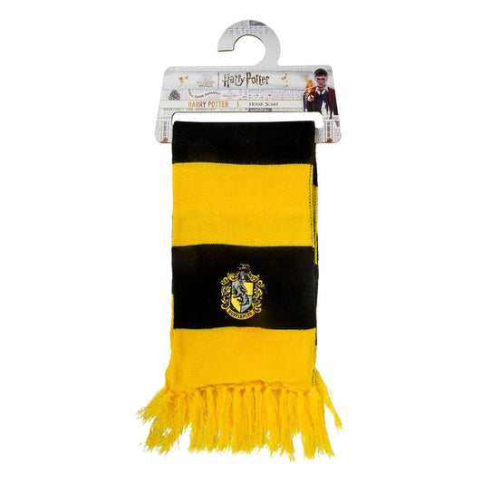 Harry Potter Schal Hufflepuff Bold Stripes (Hanger) 160 cm       - Versand: 5-7 Tage nach Bestellung