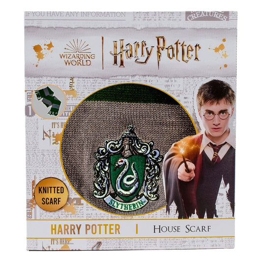 Harry Potter Schal Slytherin Bold Stripes (Boxed) 160 cm      - Versand: 5-7 Tage nach Bestellung