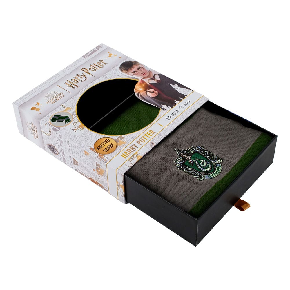 Harry Potter Schal Slytherin Bold Stripes (Boxed) 160 cm      - Versand: 5-7 Tage nach Bestellung