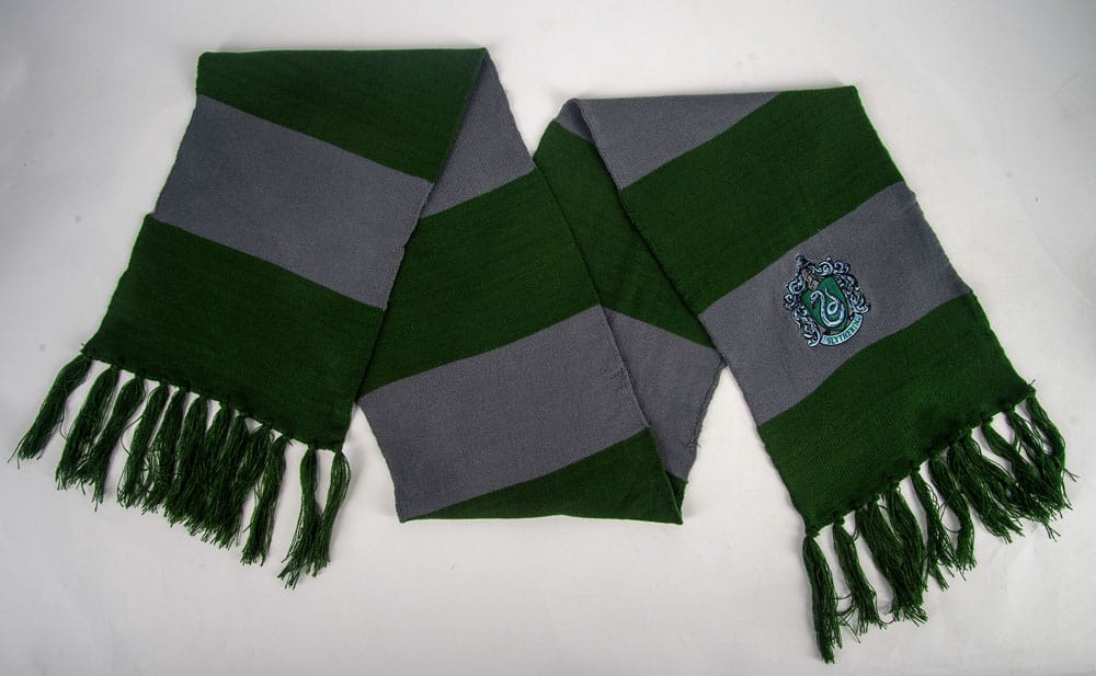 Harry Potter Schal Slytherin Bold Stripes (Hanger) 160 cm         - Versand: 5-7 Tage nach Bestellung