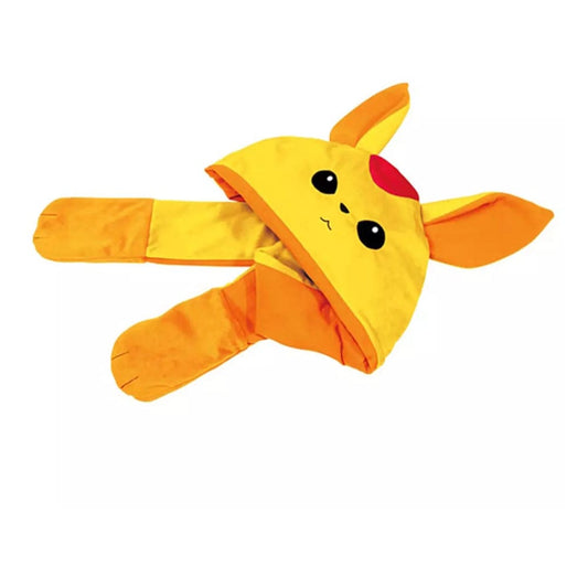 Final Fantasy XIV Schal mit Kapuze Carbuncle Topaz    - Versand: 5-7 Tage nach Bestellung