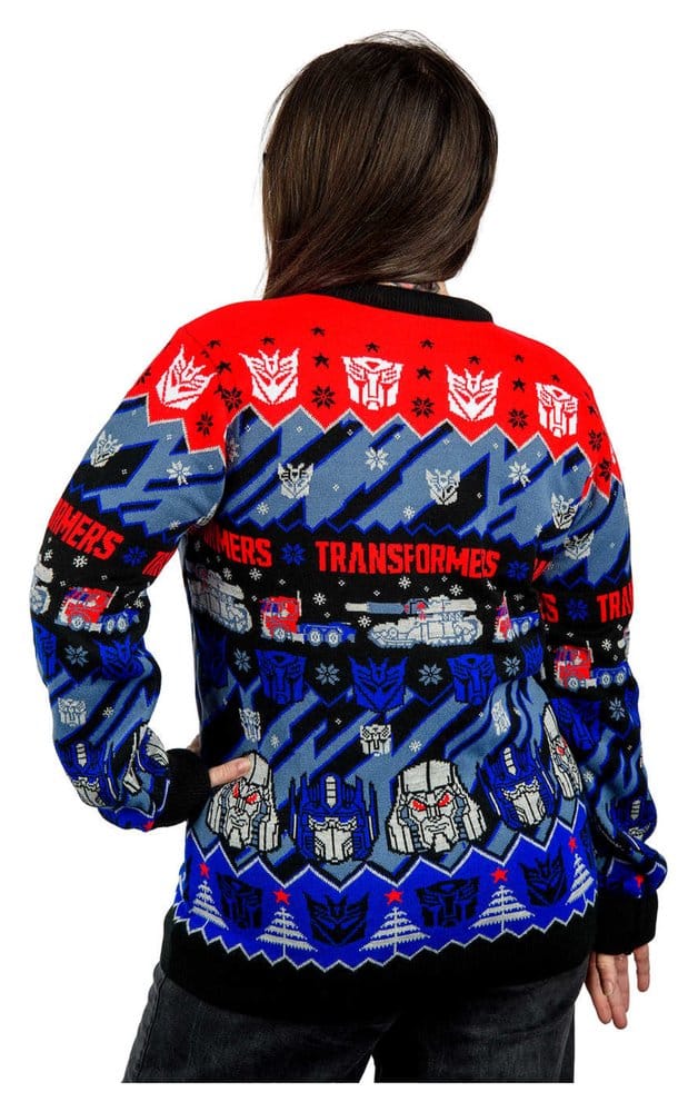 Transformers Christmas Pullover Größe L - Preorder - ETA: 26.10.2026