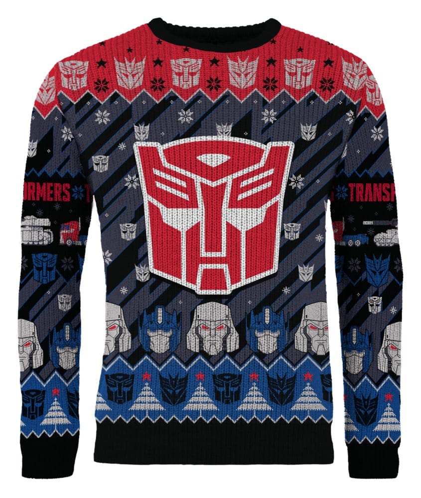 Transformers Christmas Pullover Größe XXL - Preorder - ETA: 26.10.2026