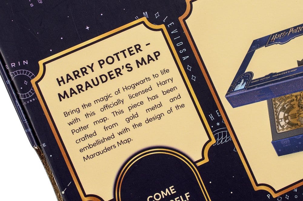 Harry Potter Replik Marauder's Map Metal Map 15 cm - Preorder - ETA: 28.09.2026