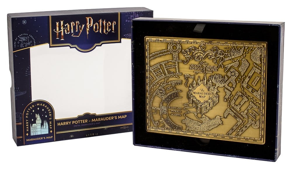 Harry Potter Replik Marauder's Map Metal Map 15 cm - Preorder - ETA: 28.09.2026