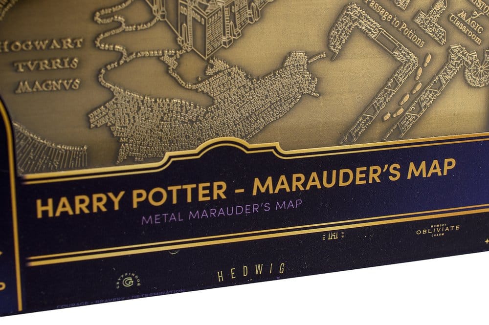 Harry Potter Replik Marauder's Map Metal Map 15 cm - Preorder - ETA: 28.09.2026