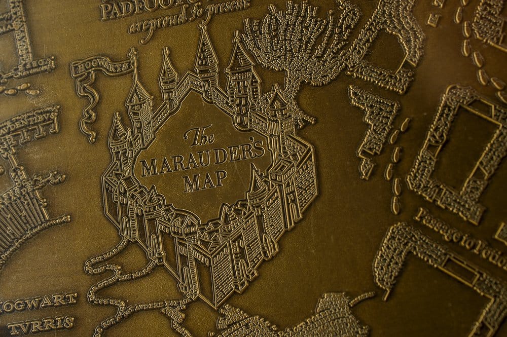 Harry Potter Replik Marauder's Map Metal Map 15 cm - Preorder - ETA: 28.09.2026