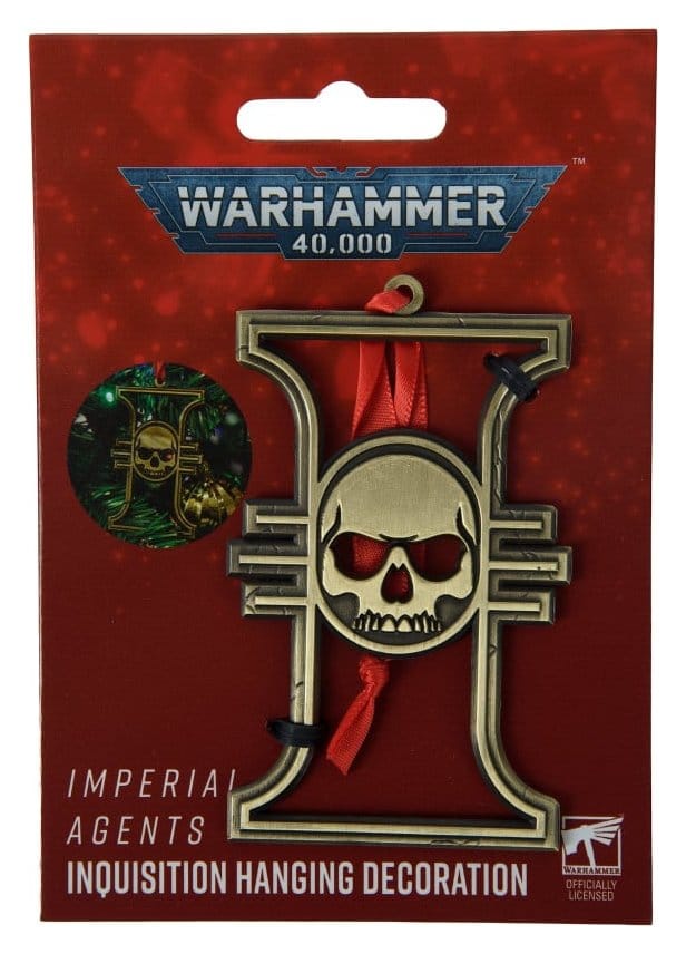 Warhammer 40,000 Hängedekoration Imperial Agents Inquisition 17 cm - Preorder - ETA: 28.12.2026