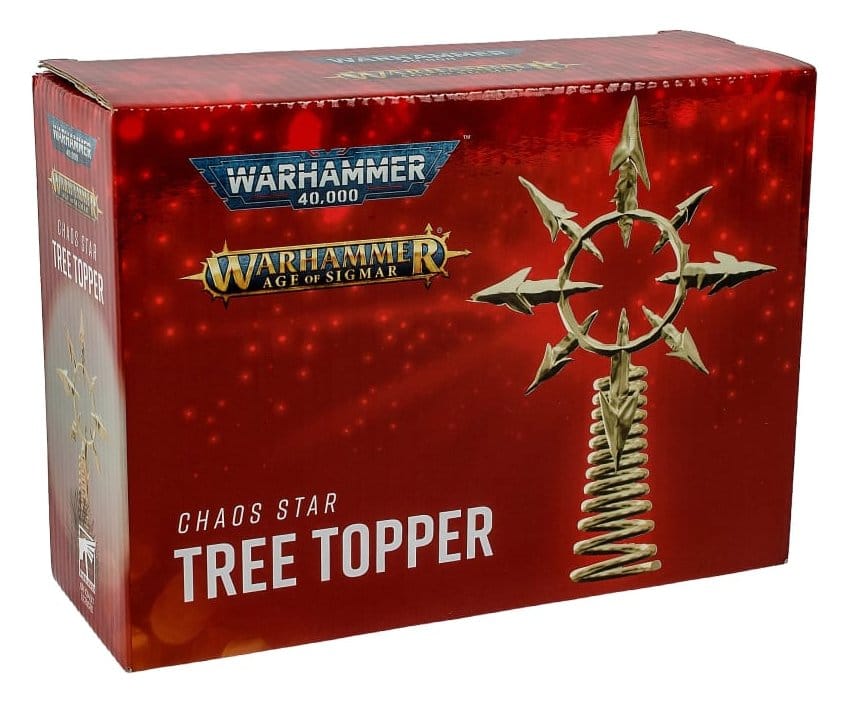 Warhammer 40,000 Baumspitze Chaos Star 22 cm - Preorder - ETA: 28.12.2026