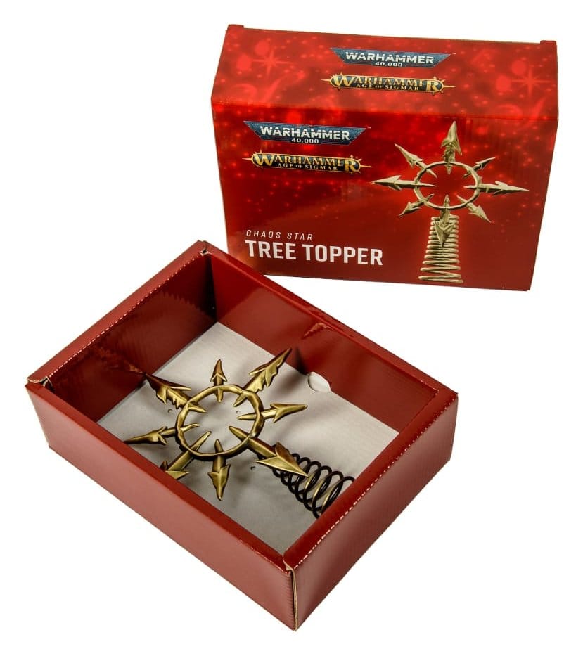 Warhammer 40,000 Baumspitze Chaos Star 22 cm - Preorder - ETA: 28.12.2026