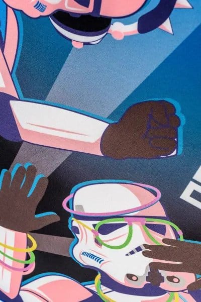 Original Stormtrooper Schreibtischunterlage Disco - Preorder - ETA: 25.02.2027