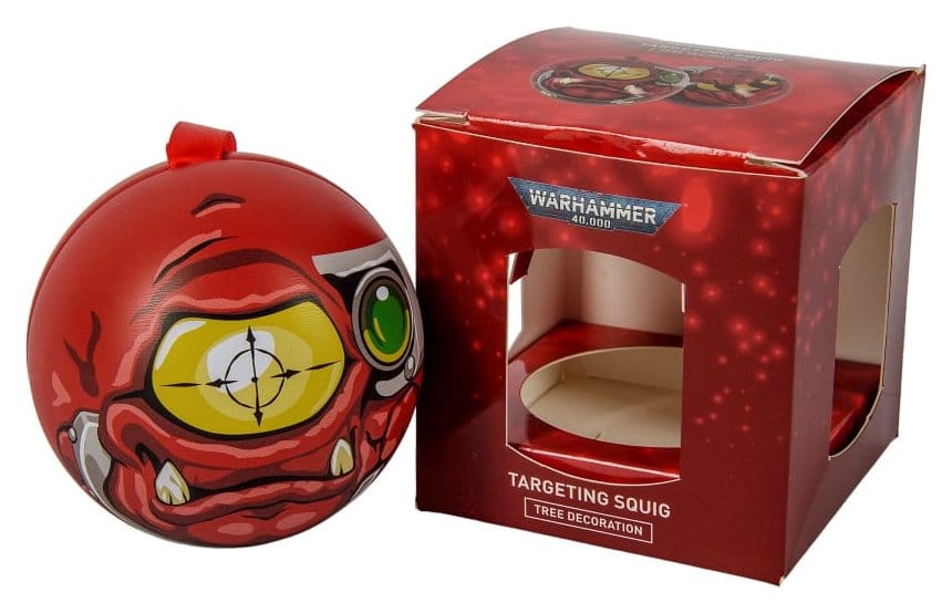 Warhammer 40,000 Weihnachtsbaumschmuck Targeting Squig 7 cm - Preorder - ETA: 28.12.2026