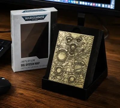 Warhammer 40,000 Metallkarte Sol System - Preorder - ETA: 25.01.2027