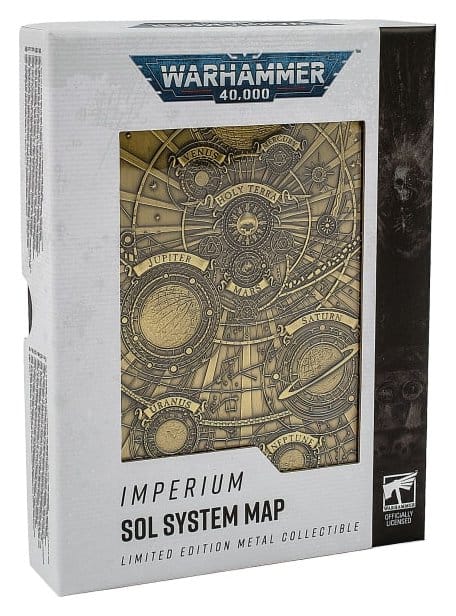 Warhammer 40,000 Metallkarte Sol System - Preorder - ETA: 25.01.2027