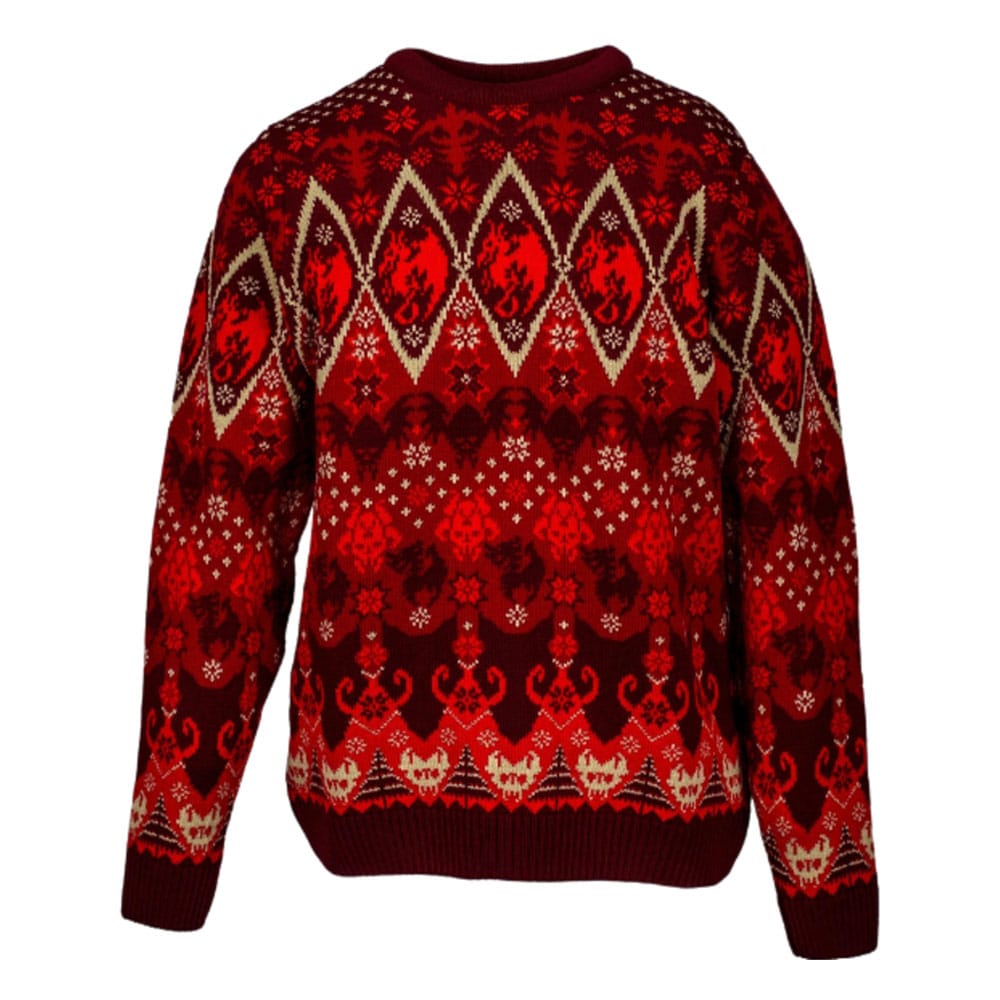 Warhammer Age of Sigmar Christmas Pullover Soulblight Gravelords Größe M - Versand: 7 Tage nach Bestellung