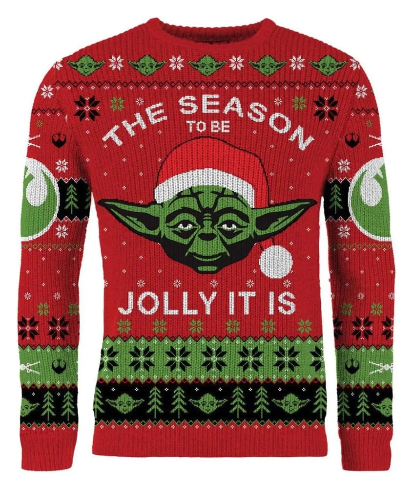 Star Wars Christmas Pullover Yoda Größe XL - Preorder - ETA: 26.10.2026