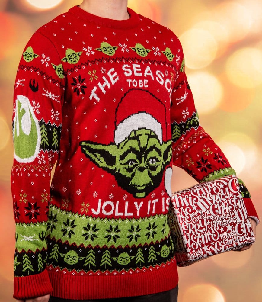 Star Wars Christmas Pullover Yoda Größe XL - Preorder - ETA: 26.10.2026