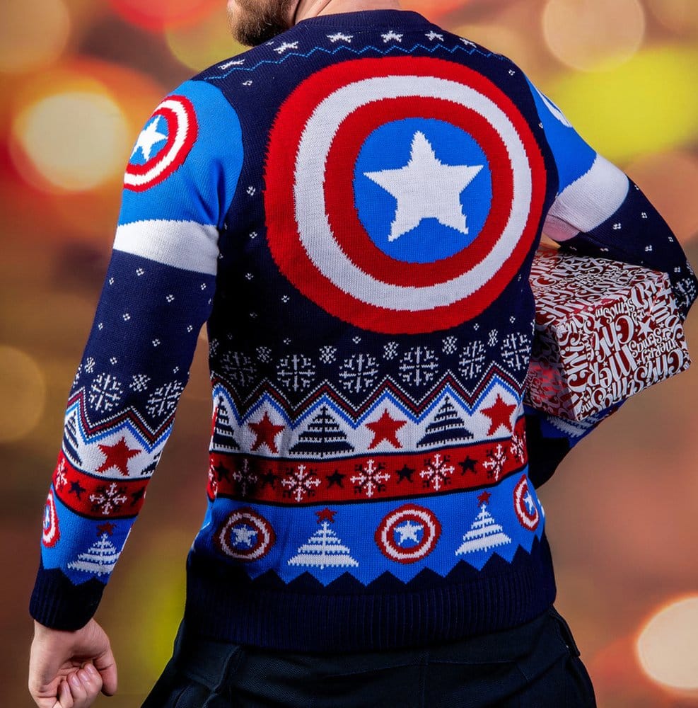 Captain America Christmas Pullover Größe XS - Preorder - ETA: 26.10.2026