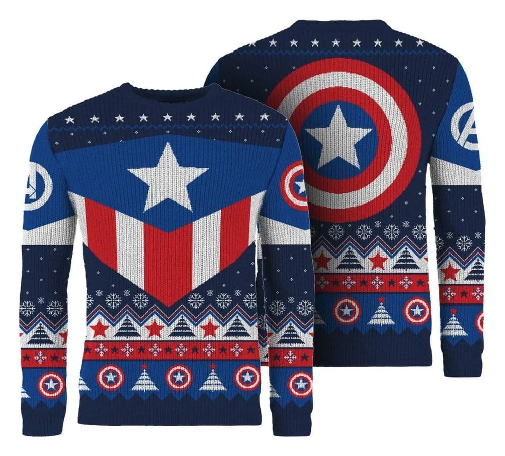 Captain America Christmas Pullover Größe XL - Preorder - ETA: 26.10.2026