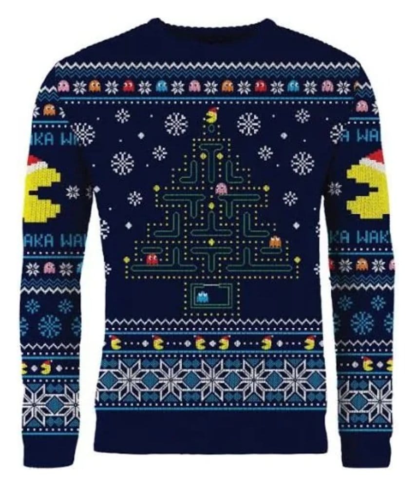 Pac-Man Christmas Pullover Größe XXXL - Preorder - ETA: 26.10.2026