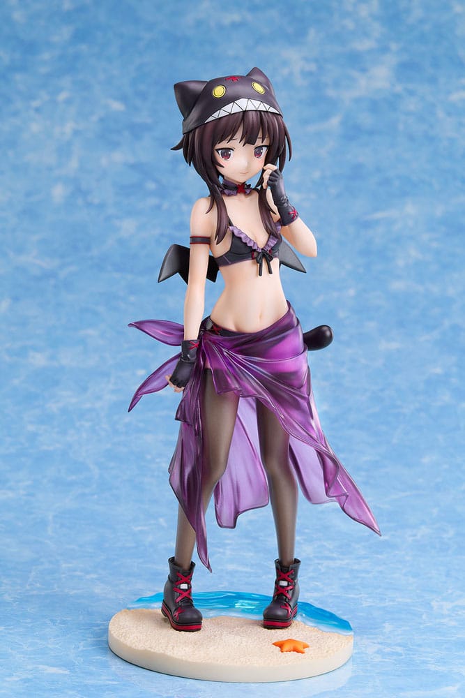 KonoSuba: An Explosion on This Wonderful World! Statue 1/7 Megumin Chomusuke Swimsuit Ver. 22 cm - Versand: 7 Tage nach Bestellung