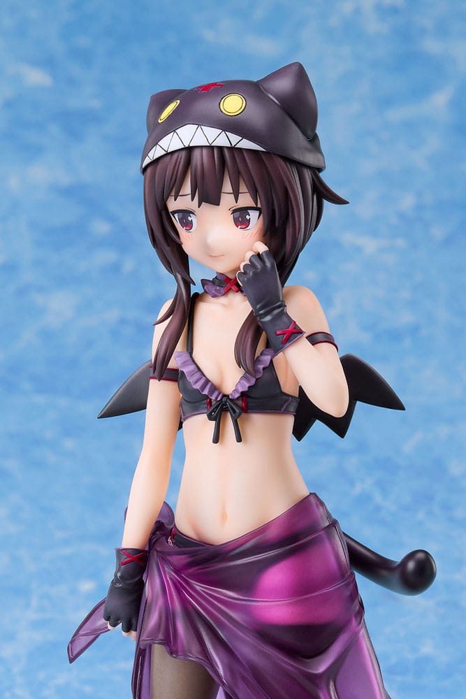 KonoSuba: An Explosion on This Wonderful World! Statue 1/7 Megumin Chomusuke Swimsuit Ver. 22 cm - Versand: 7 Tage nach Bestellung
