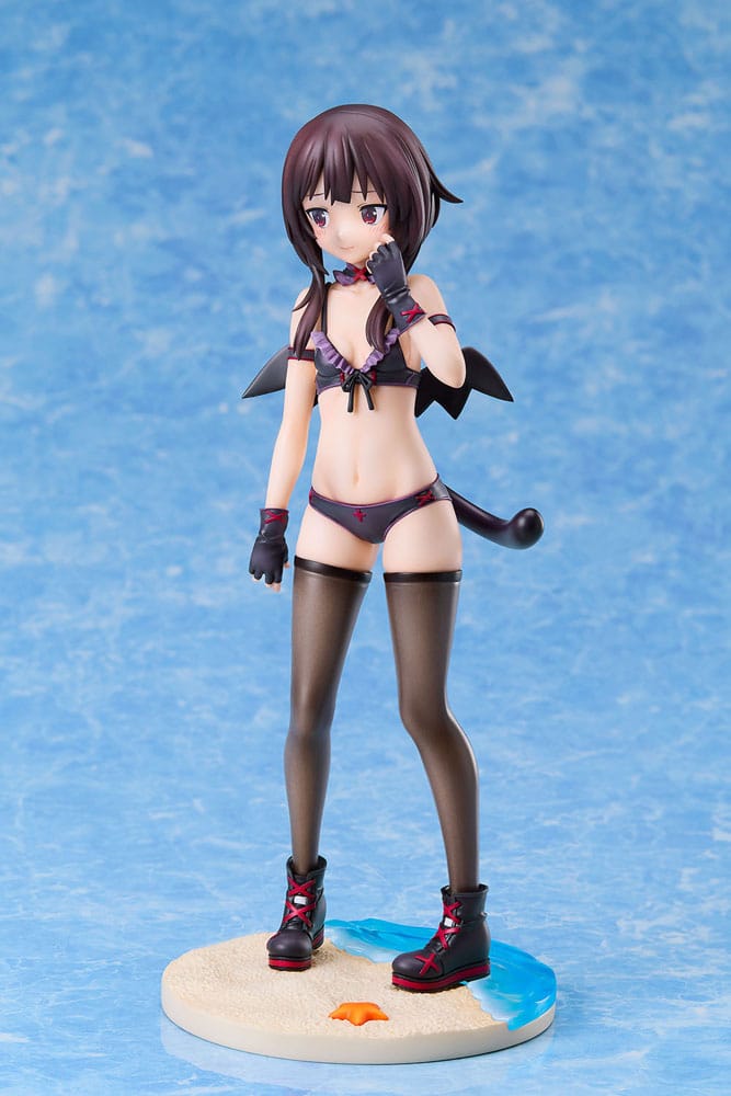 KonoSuba: An Explosion on This Wonderful World! Statue 1/7 Megumin Chomusuke Swimsuit Ver. 22 cm - Versand: 7 Tage nach Bestellung
