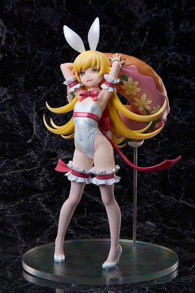 Monogatari Series PVC Statue 1/4 Shinobu Oshino White Bunny Ver. 35 cm       - Preorder - ETA: 25.04.2027