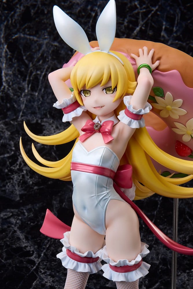 Monogatari Series PVC Statue 1/4 Shinobu Oshino White Bunny Ver. 35 cm       - Preorder - ETA: 25.04.2027