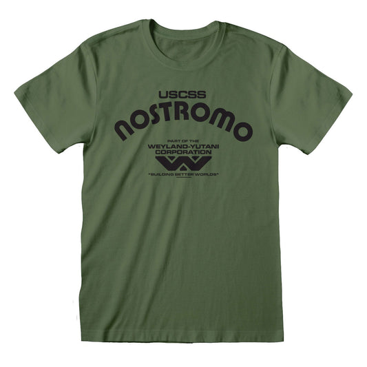 Alien T-Shirt Retro Nostromo   Größe M - Versand: 7 Tage nach Bestellung