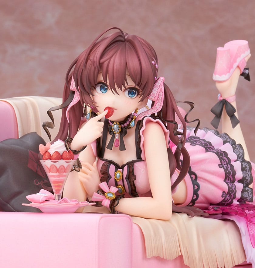 The Idolmaster Cinderella Girls PVC Statue 1/7 Shiki Ichinose Dolce Puella Ver. 22 cm  - Versand: 7 Tage nach Bestellung