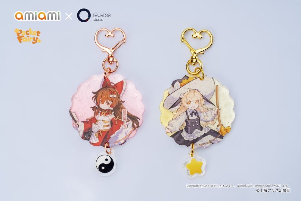 Touhou Project Reverse Palm Spirit PVC Figuren 2er-Pack Reimu Hakurei & Marisa Kirisame - Preorder - ETA: 25.01.2028