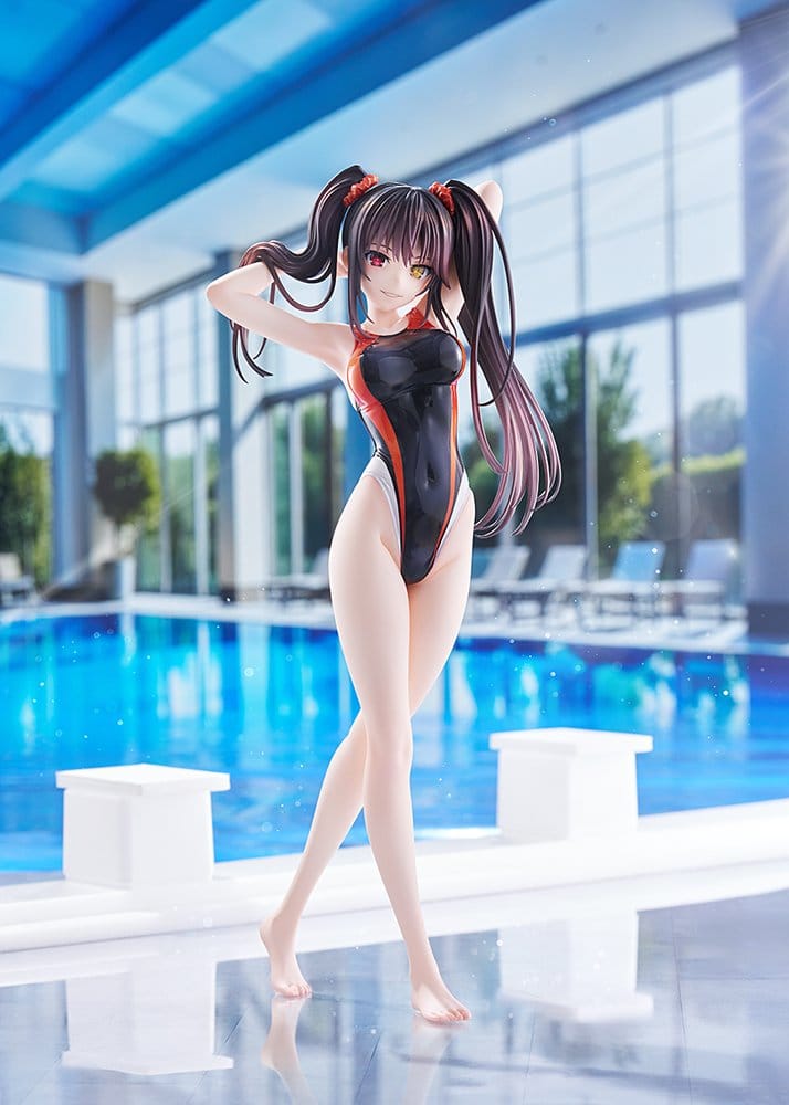 Date A Live Swimsuit Silhouette PVC Figur 1/7 Kurumi Tokisaki Swimwear Ver. 24 cm - Preorder - ETA: 25.11.2026
