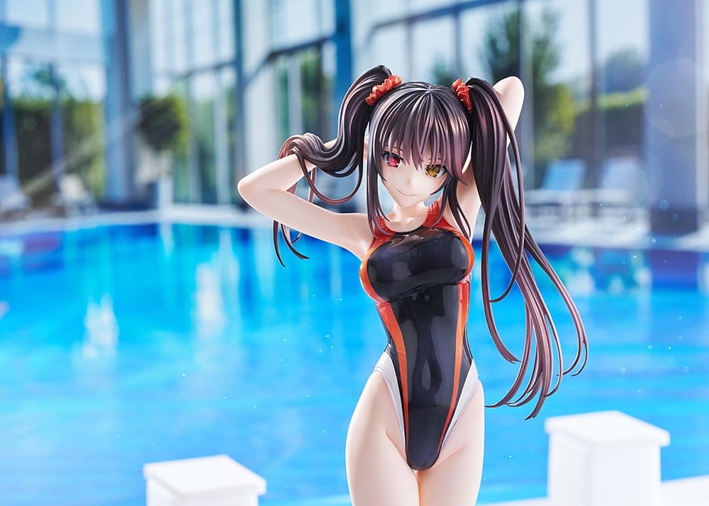 Date A Live Swimsuit Silhouette PVC Figur 1/7 Kurumi Tokisaki Swimwear Ver. 24 cm - Preorder - ETA: 25.11.2026