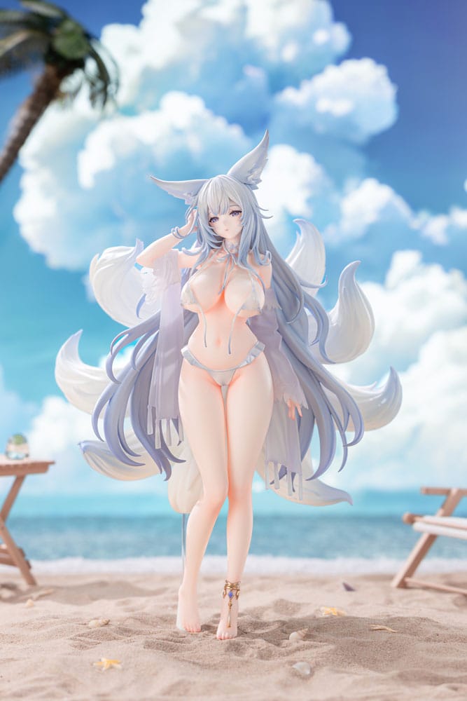 Azur Lane amiami x AniGame PVC Statue 1/6 Shinano Dreamy White Sands Ver. 30 cm     - Versand: 7 Tage nach Bestellung