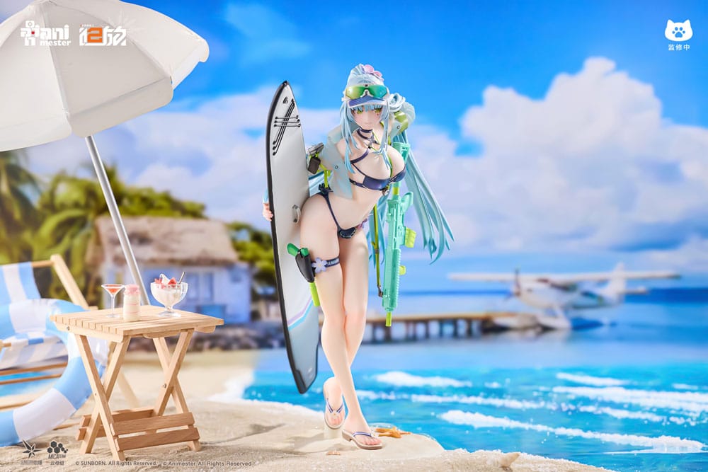 Girls' Frontline 2: Exilium Statue 1/7 HK416 Cerulean Breaker 24 cm - Preorder - ETA: 25.08.2026