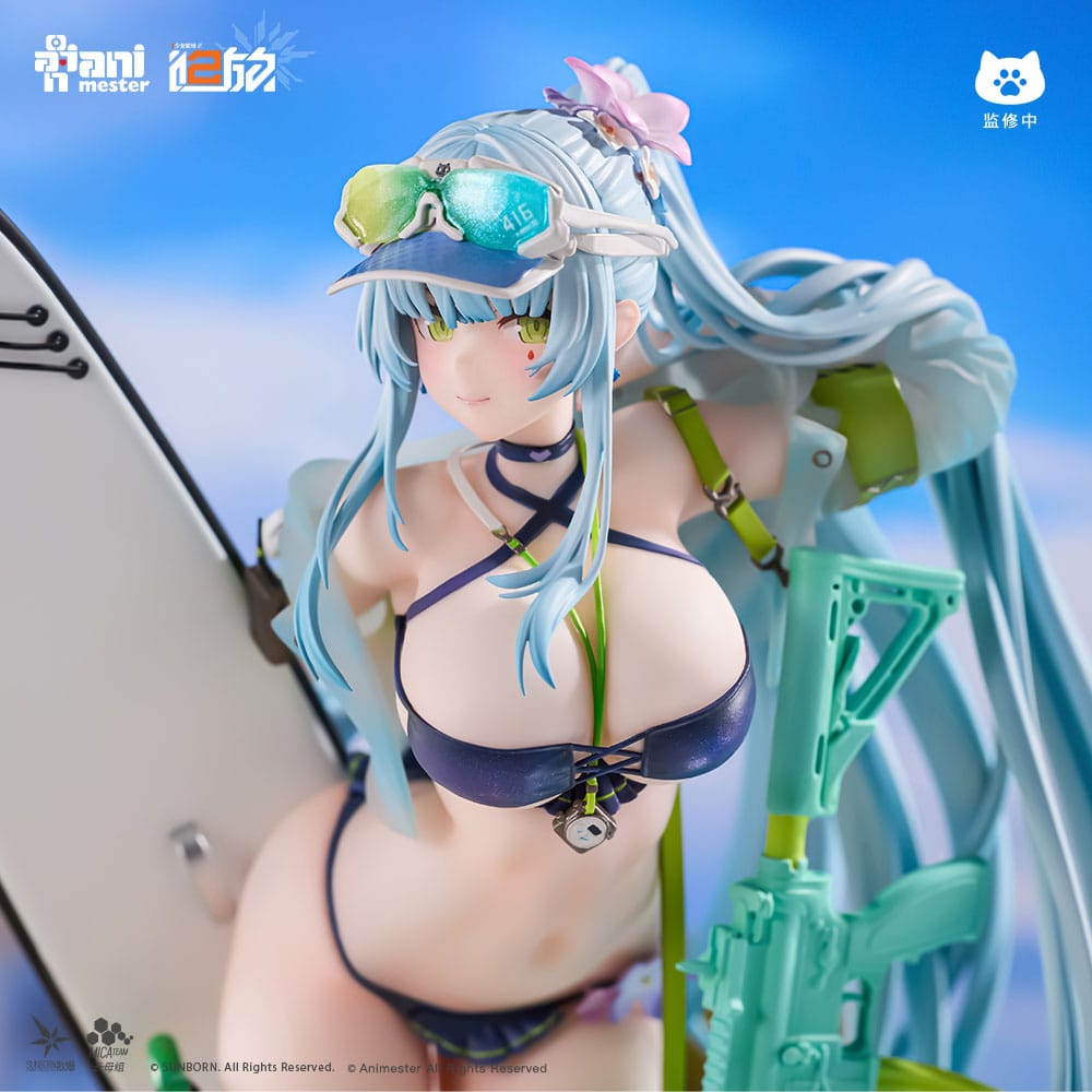 Girls' Frontline 2: Exilium Statue 1/7 HK416 Cerulean Breaker 24 cm - Preorder - ETA: 25.08.2026