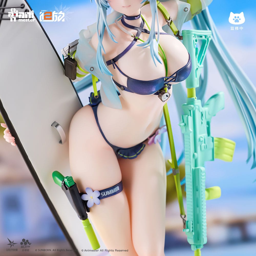 Girls' Frontline 2: Exilium Statue 1/7 HK416 Cerulean Breaker 24 cm - Preorder - ETA: 25.08.2026