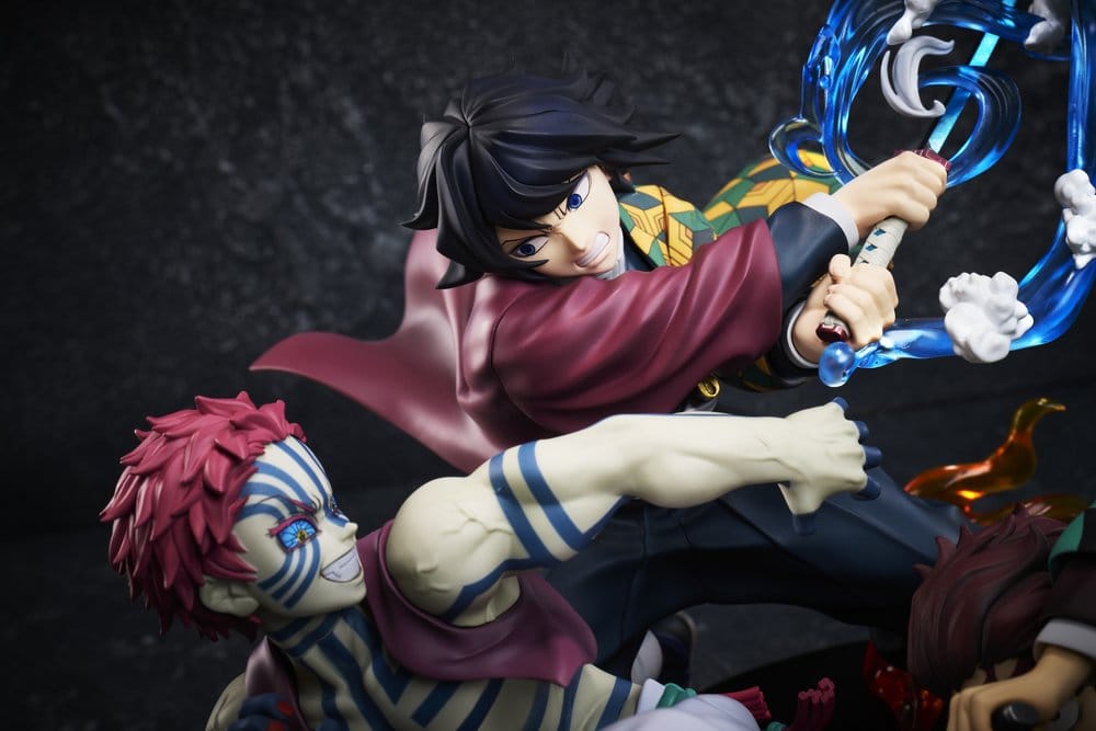 Demon Slayer: Kimetsu no Yaiba PVC Figur Tanjiro Kamado & Giyu Tomioka & Akaza 13 cm - Preorder - ETA: 25.06.2027
