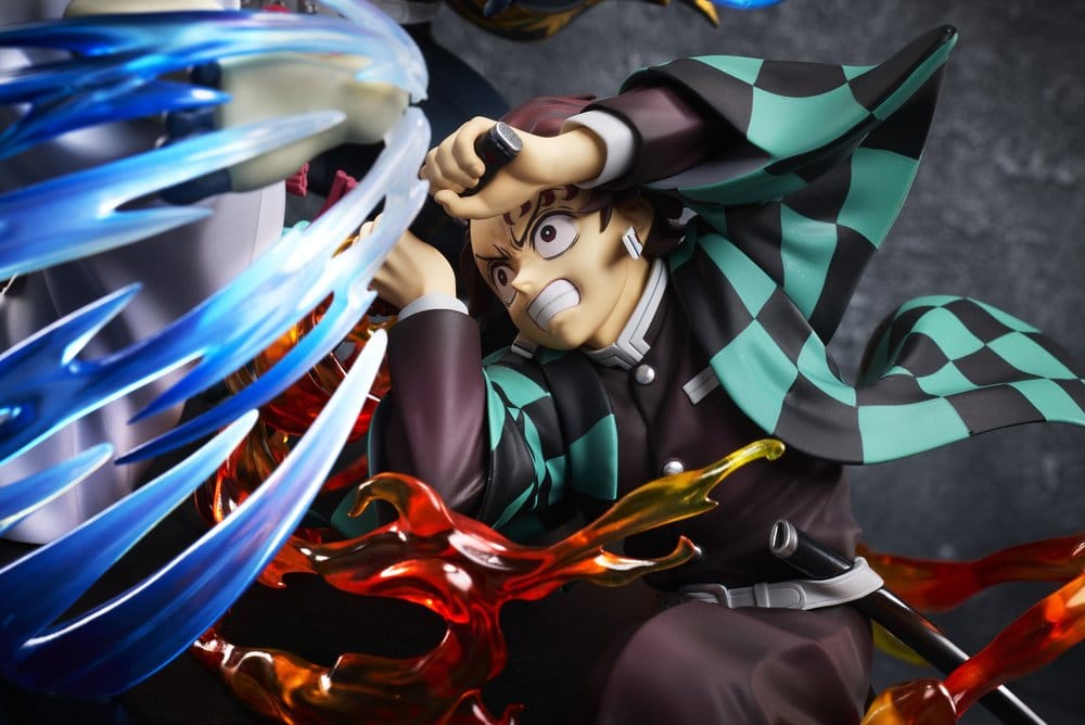 Demon Slayer: Kimetsu no Yaiba PVC Figur Tanjiro Kamado & Giyu Tomioka & Akaza 13 cm - Preorder - ETA: 25.06.2027