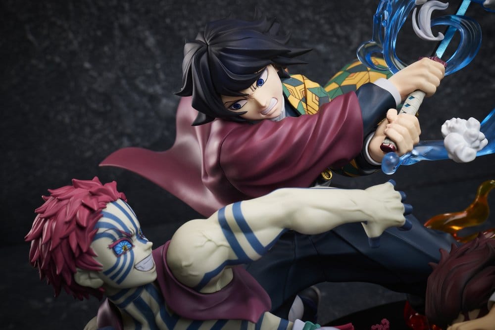 Demon Slayer: Kimetsu no Yaiba PVC Figur Tanjiro Kamado & Giyu Tomioka & Akaza 13 cm - Preorder - ETA: 25.06.2027