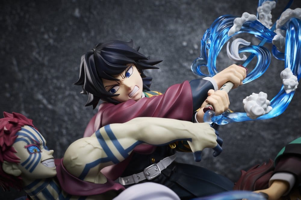 Demon Slayer: Kimetsu no Yaiba PVC Figur Tanjiro Kamado & Giyu Tomioka & Akaza 13 cm - Preorder - ETA: 25.06.2027