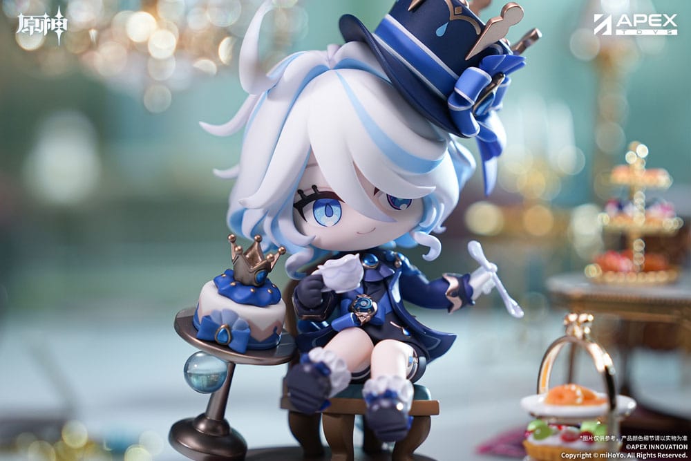 Genshin Impact PVC Statue Furina Amai Gogo no Sanbika Chibi Chara Ver. 13 cm     - Preorder - ETA: 25.04.2026