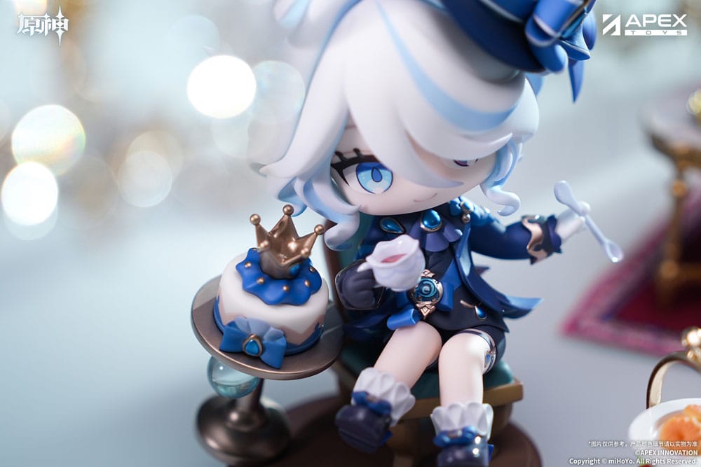 Genshin Impact PVC Statue Furina Amai Gogo no Sanbika Chibi Chara Ver. 13 cm     - Preorder - ETA: 25.04.2026
