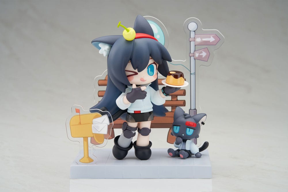 Arknights PVC Statue Dessert Time Series Q-figure Blaze 11 cm - Versand: 7 Tage nach Bestellung