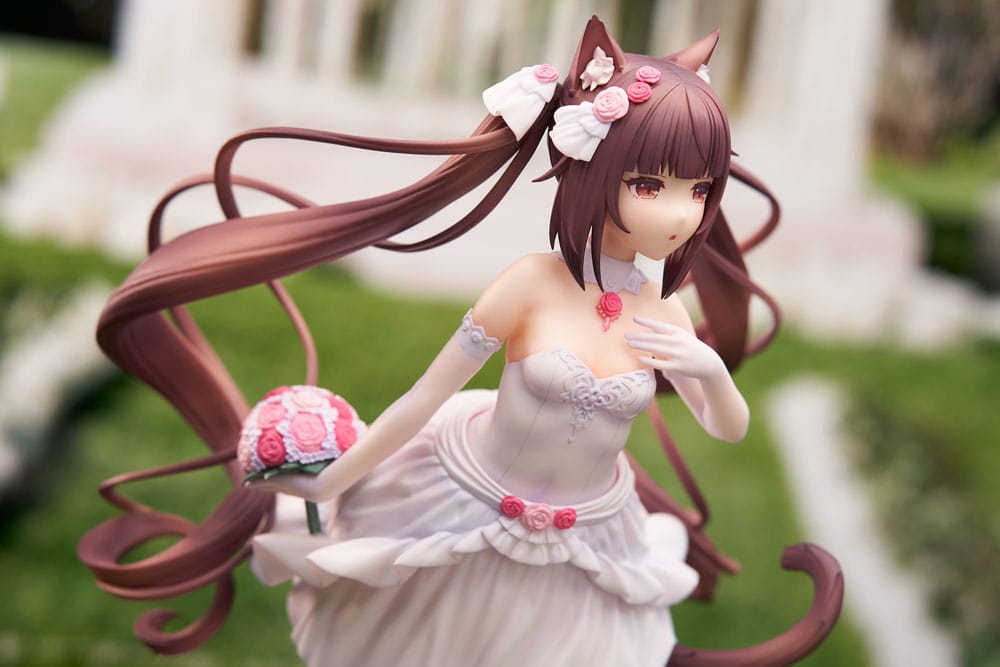 Nekopara PVC Statue 1/7 Nekopara Chocola Dream of Eden Ver. 23 cm - Versand: 5-7 Tage nach Bestellung